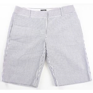❣️ J Crew City Fit Seersucker Striped Shorts Sz 0